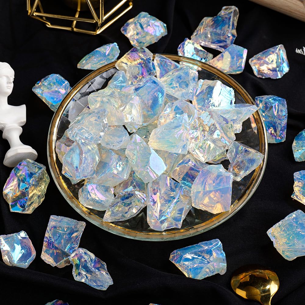 Lot De 80 Carats D'opale Brute éthiopienne – Cristaux Naturels Non Traités – Qualité Feu