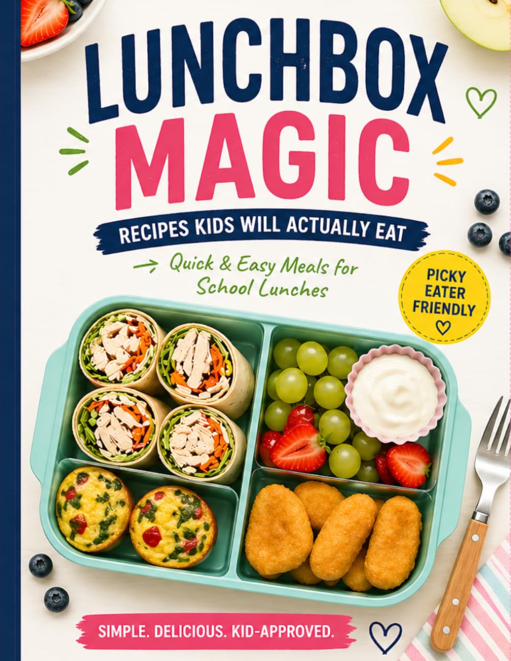 Lunchbox Magic: Picky Eater Lunch Ideas Kids Will Actually Eat | Easy School Lunch Recipes for Busy Parents: Quick & Easy Kid-Friendly Recipes for ... and Stress-Free Solutions for Picky Eaters