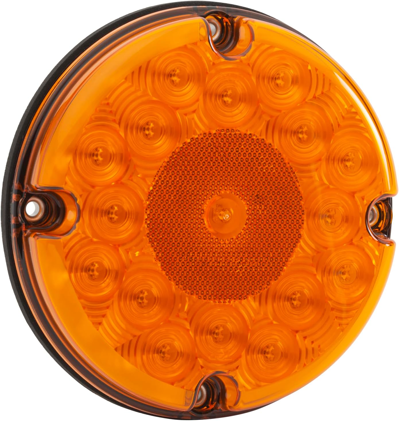 Grote 55983 LED Stop Tail Turn Light with Reflex - 7", Single Function Front Turn, Red