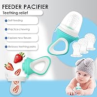 Vista 6 de Bluet B - Set de alimentación de bebé de silicona con chupete - Suministros de destete LED para bebés - Cucharas para bebés, cuenco de succión