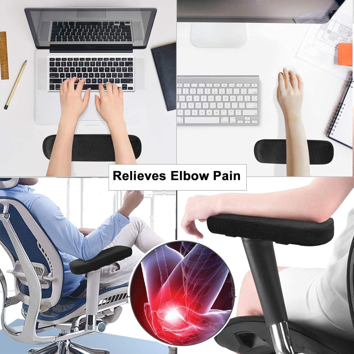 Buy Big Ant Chair Armrest Pad,2 Pack Soft Memory Foam Office Chair Arm