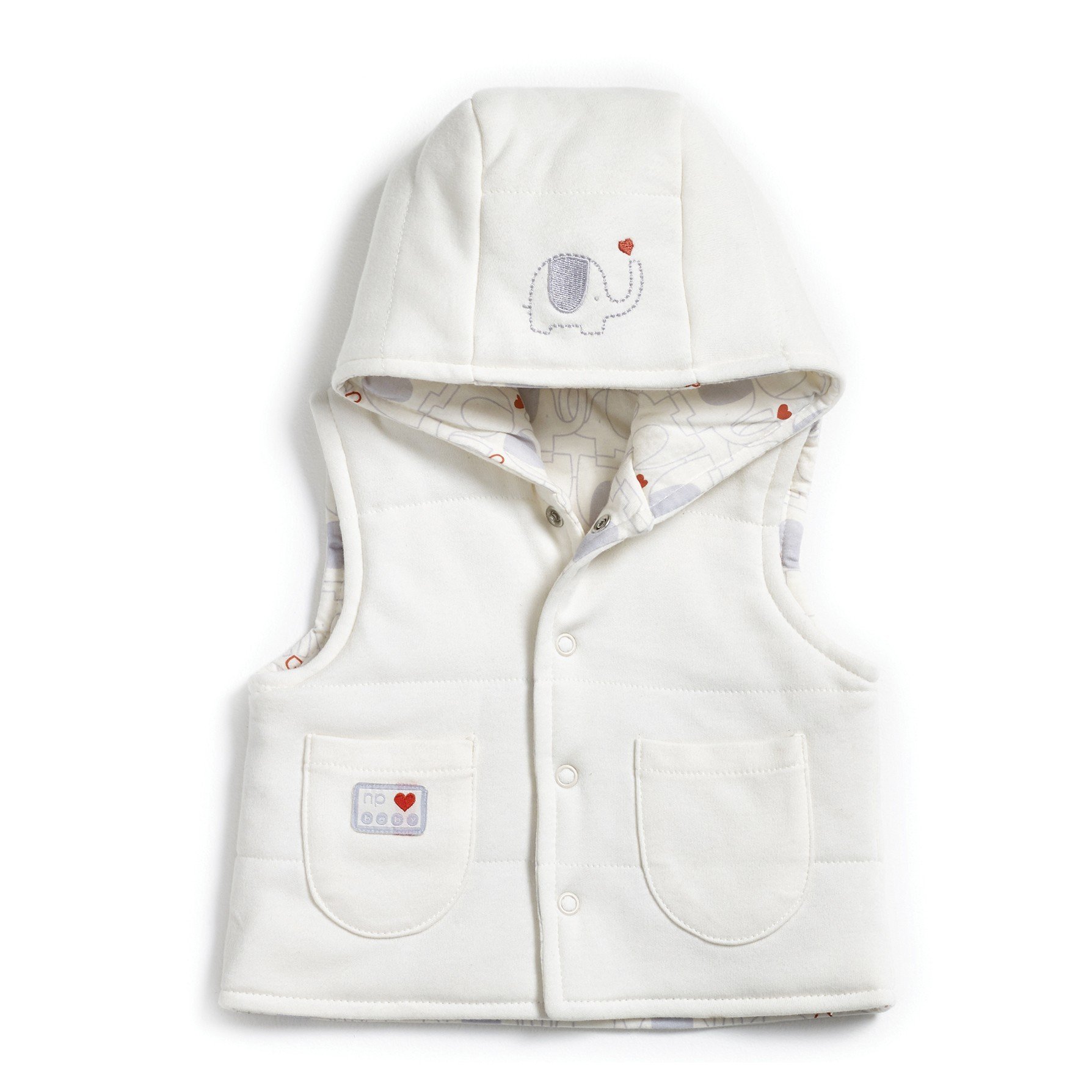 Katies Playpen / Baby Best Buys Women's Cream Natures Purest 1St Friends Girls Padded Gilet 0-3 Months