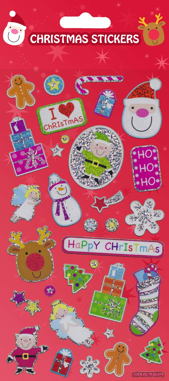 Paper Projects 01.70.02.139 Navidad Fun paquete de pegatinas
