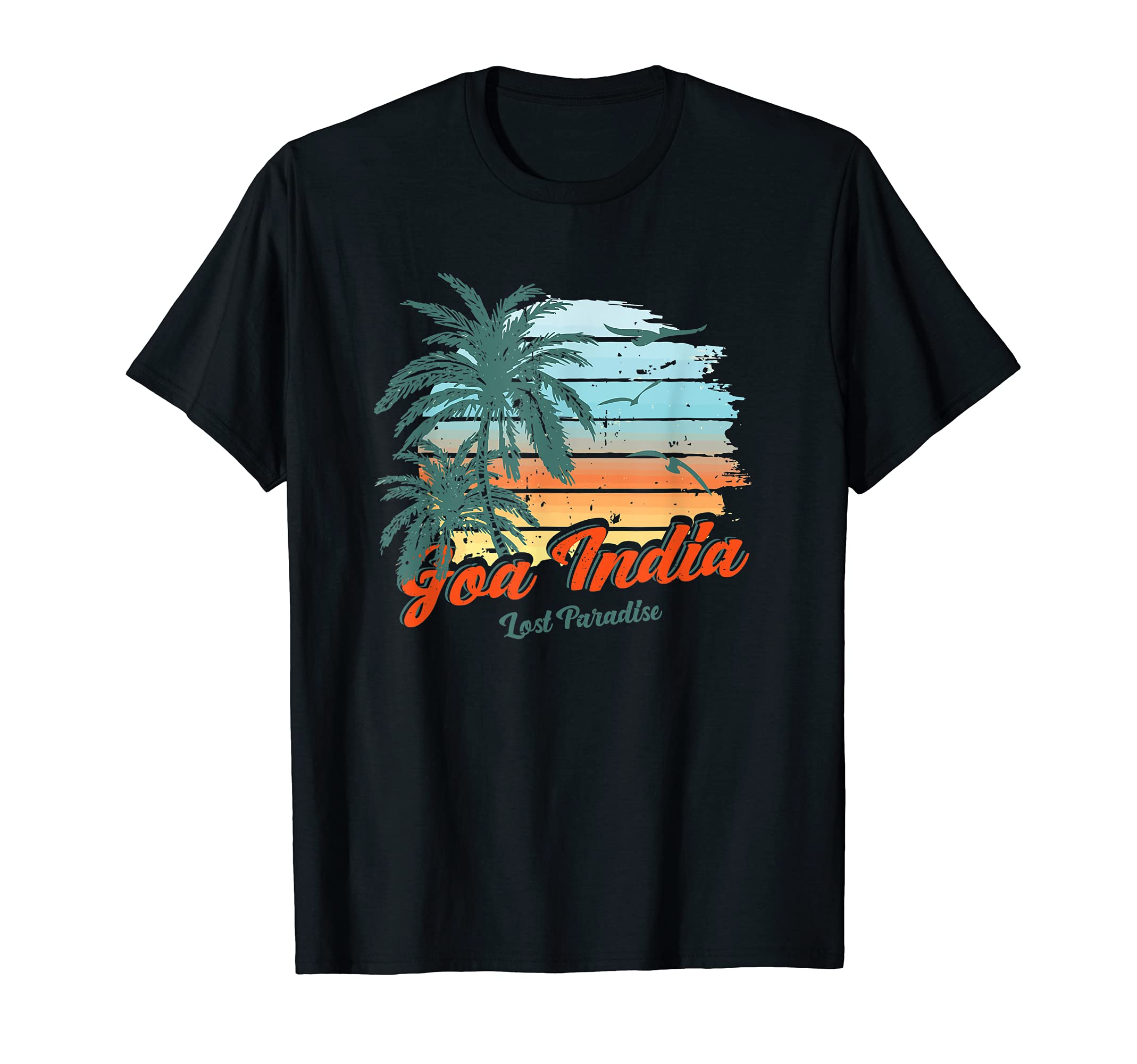 Goa India Beach Shirt Lost Paradise Men Women Girls Kids T-Shirt