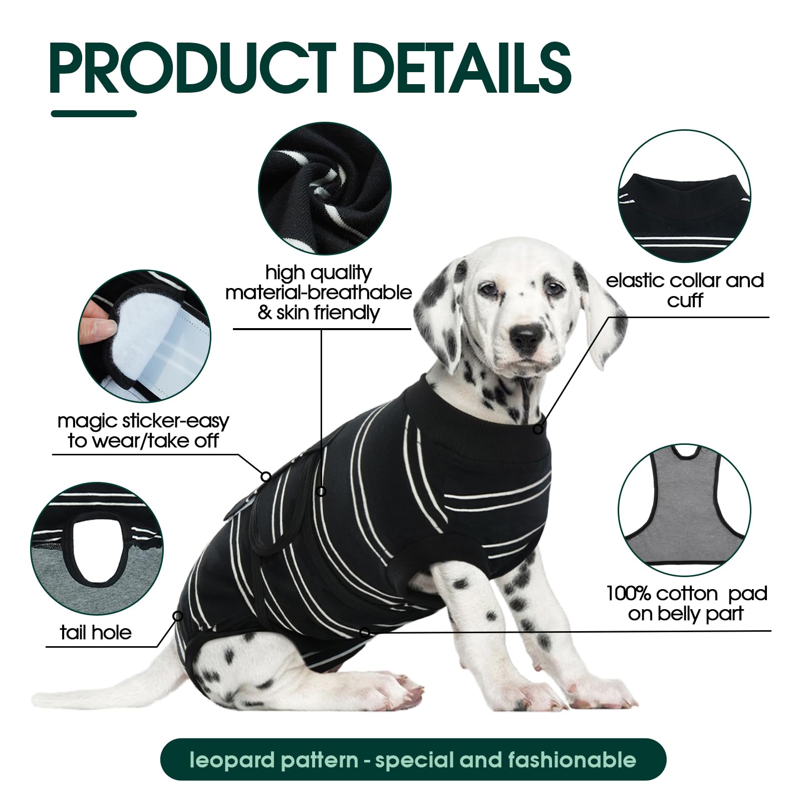 Kuoser Dog Surgery Recovery Suit - Image 3