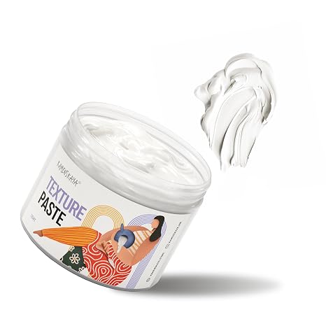 KAMENSKAYA Light Texture Paste - Modelling Paste Acrylic Medium - 16.9 fl oz (500 ml)