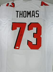 Jim Brown Jersey Joe Thomas Autographed Signed Cleveland Browns