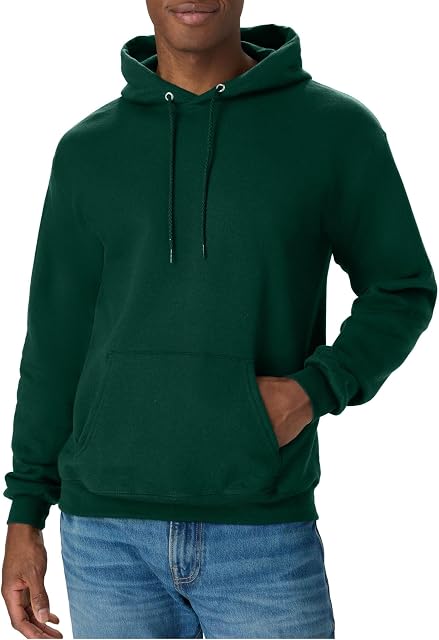 Hanes Mens EcoSmart Hoodie, Midweight Fleece Sweatshirt, Pullover Hooded Sweatshirt for MenHooded Sweatshirt