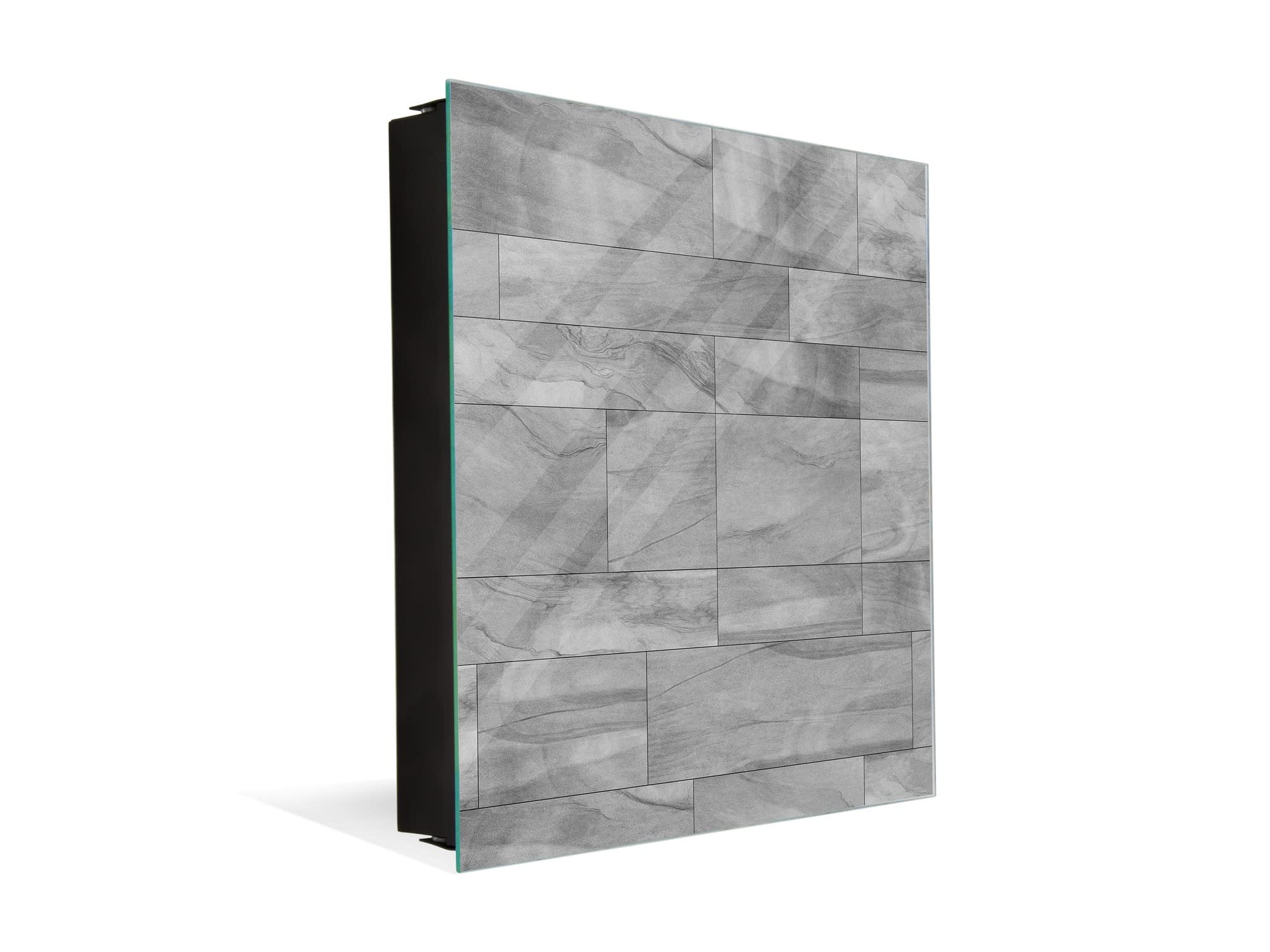 Pizarra De Cristal Magnética Con Cuadro Para Llav K05