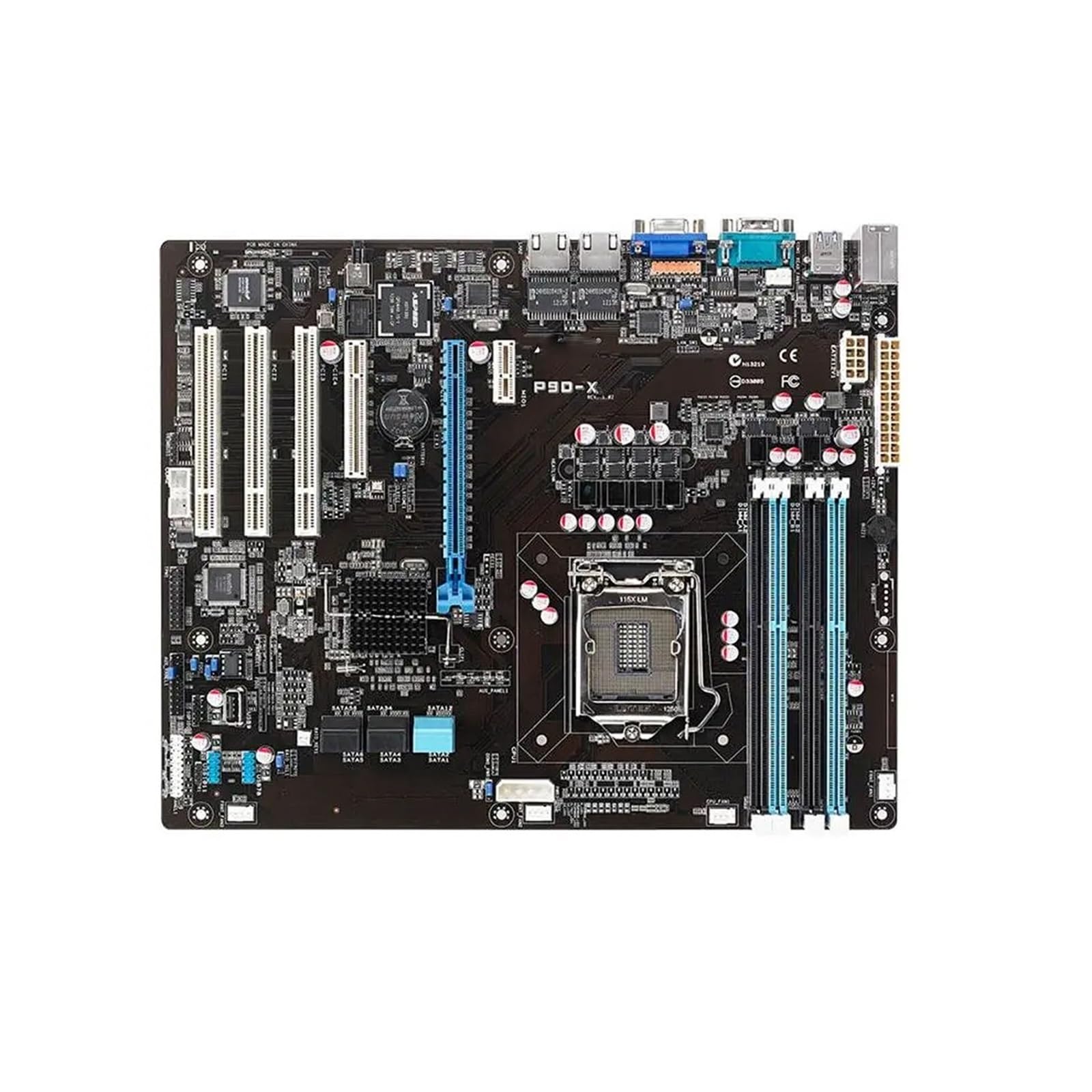 Placa Base Placa Base Fit For ASUS P9D-X for Servidor, Socket 1150 DDR3, 32 GB, ATX, USB 3.0, SATA III, 1 PCI-E X16 UATX, Compatible con CPU Xeon E3-1200 v3
