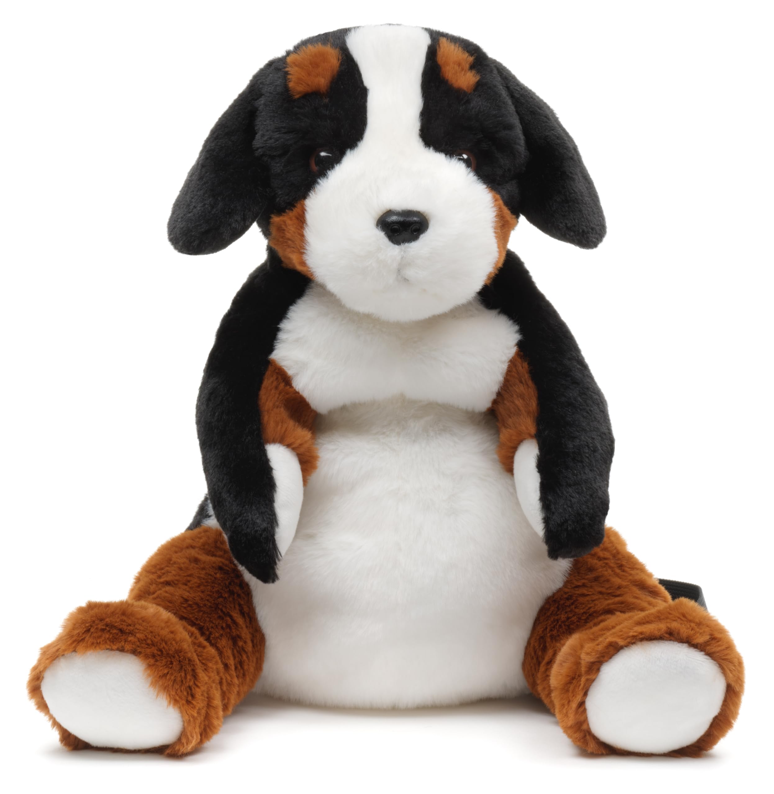 Uni-Toys - Mochila de Peluche (Perro de montaña bernés) - 35 cm (Altura) - Peluche, Peluche