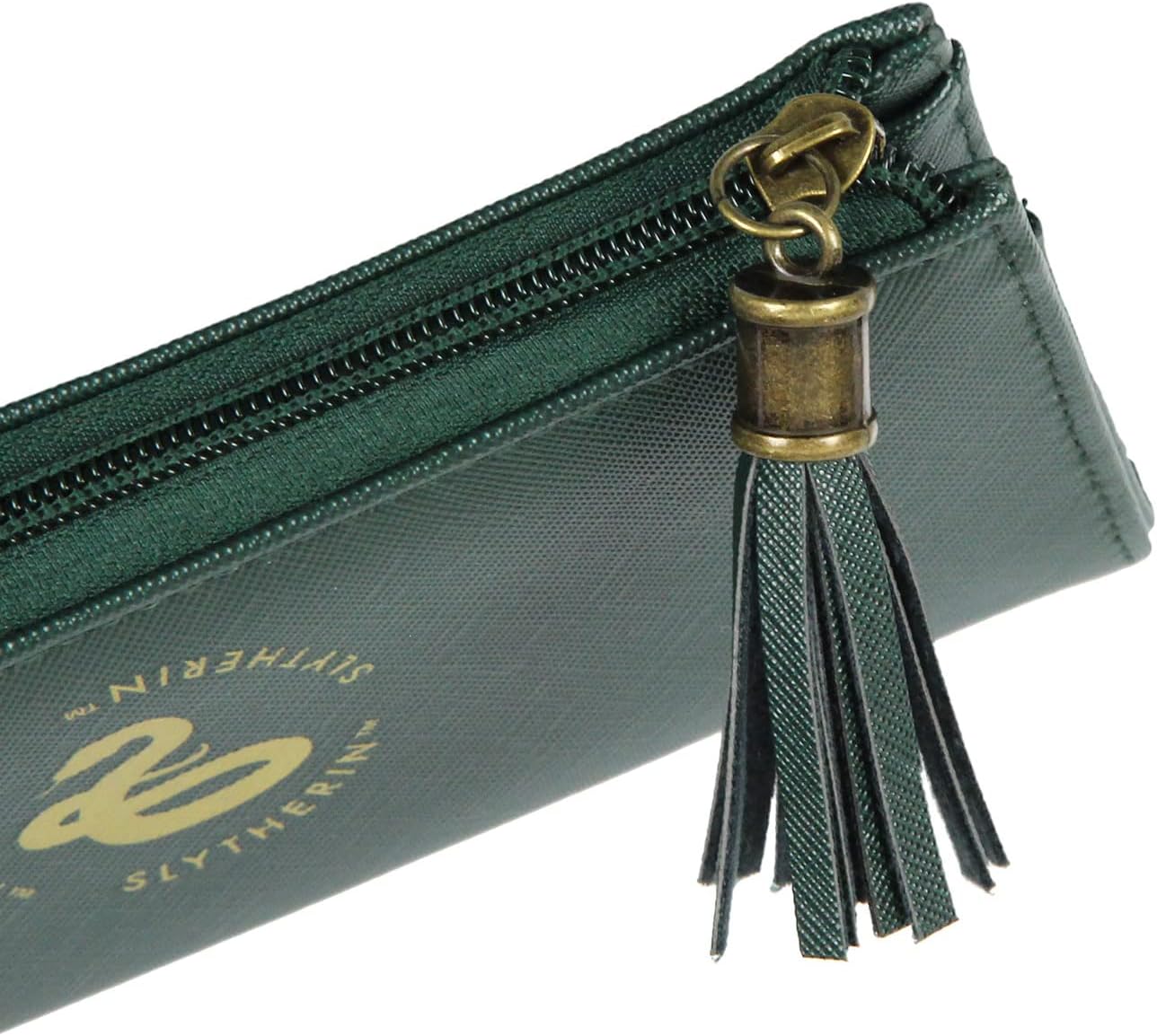 Bioworld Harry Potter Wallet Designer Hogwarts Slytherin House Zipper Clutch Faux Leather Wallet For Women - Image 4