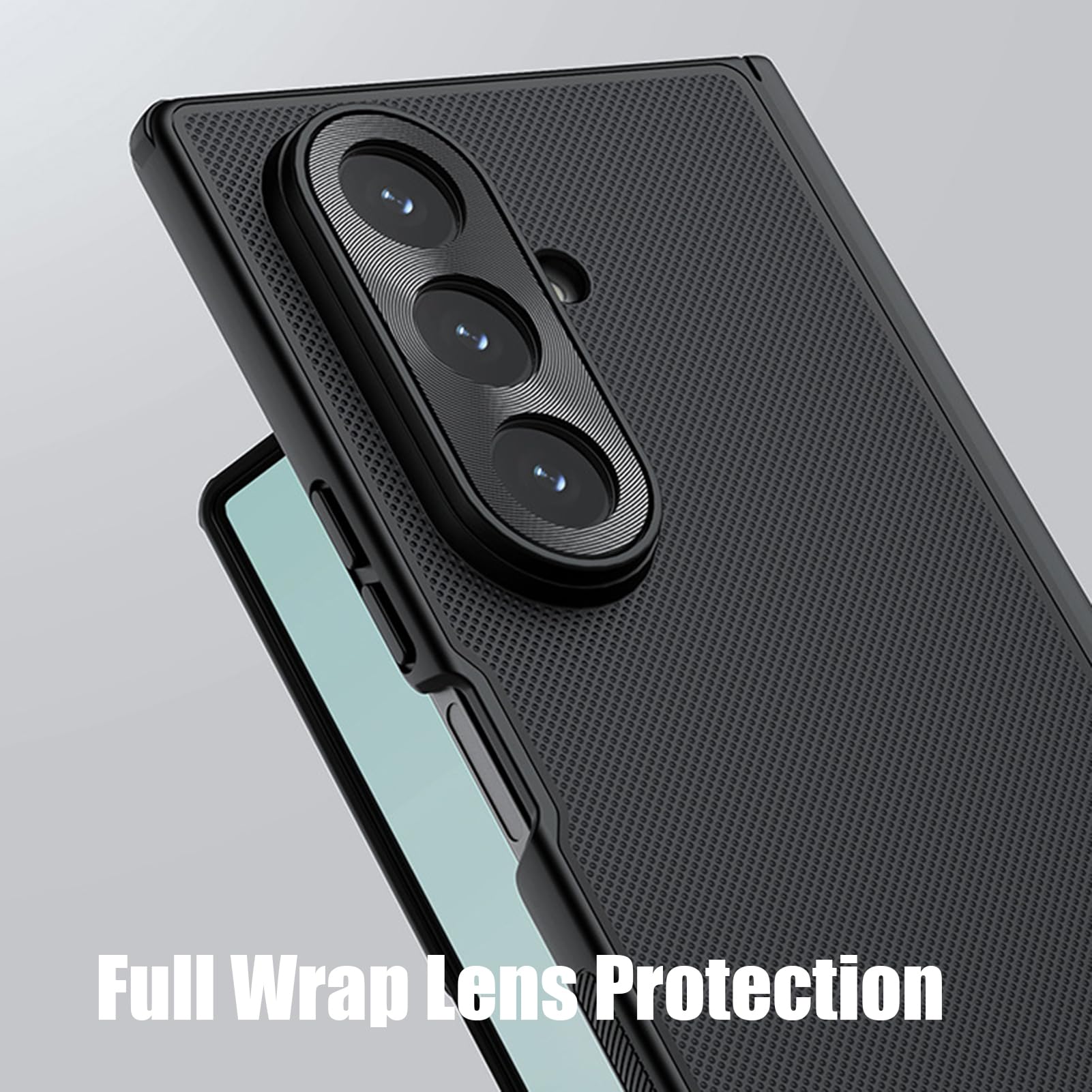 Funda Ultra Delgada For Samsung Galaxy Z Fold 8 Ultra, Cubierta De Protección De Lente De Envoltura Completa con Succión Magnética, Inalámbrica, Carcasa De Bisagra Minimalista For Negocios