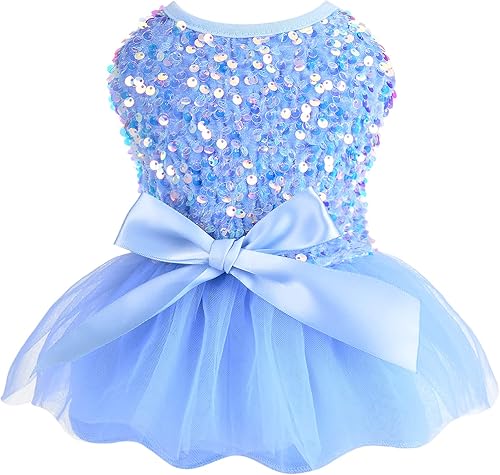 Vestido de invierno para perro ropa para perros pequeños y niñas falda de princesa brillante con forro polar vestido de tutú de encaje para mascotas