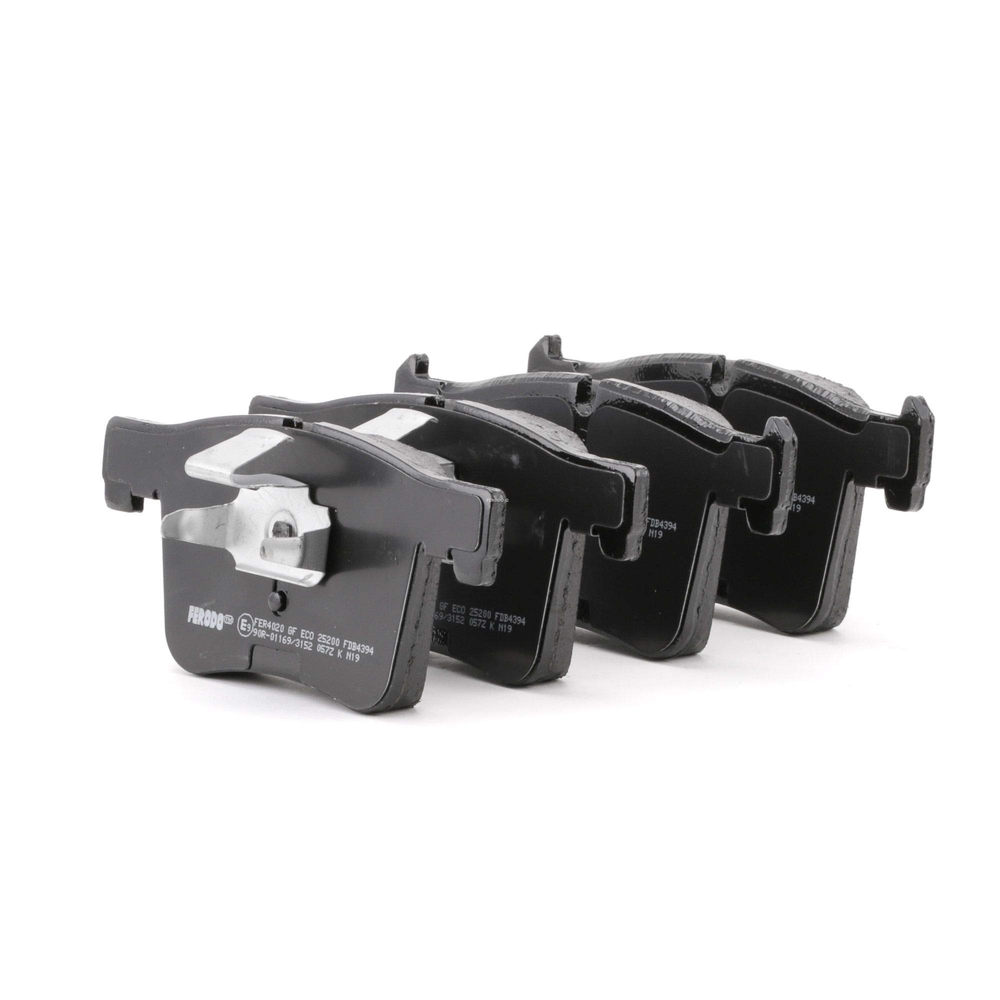 Kit de 4 Plaquettes de Frein Ferodo FDB4394 pour BMW Série 1