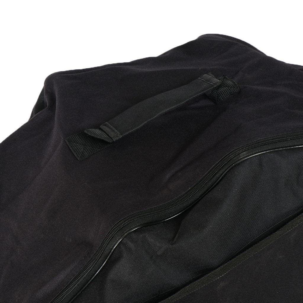 F Fityle Housse de de Sac En Tissu Oxford pour Grosse Caisse pour Pièces de Percussion de, Noir, 25 pouces
