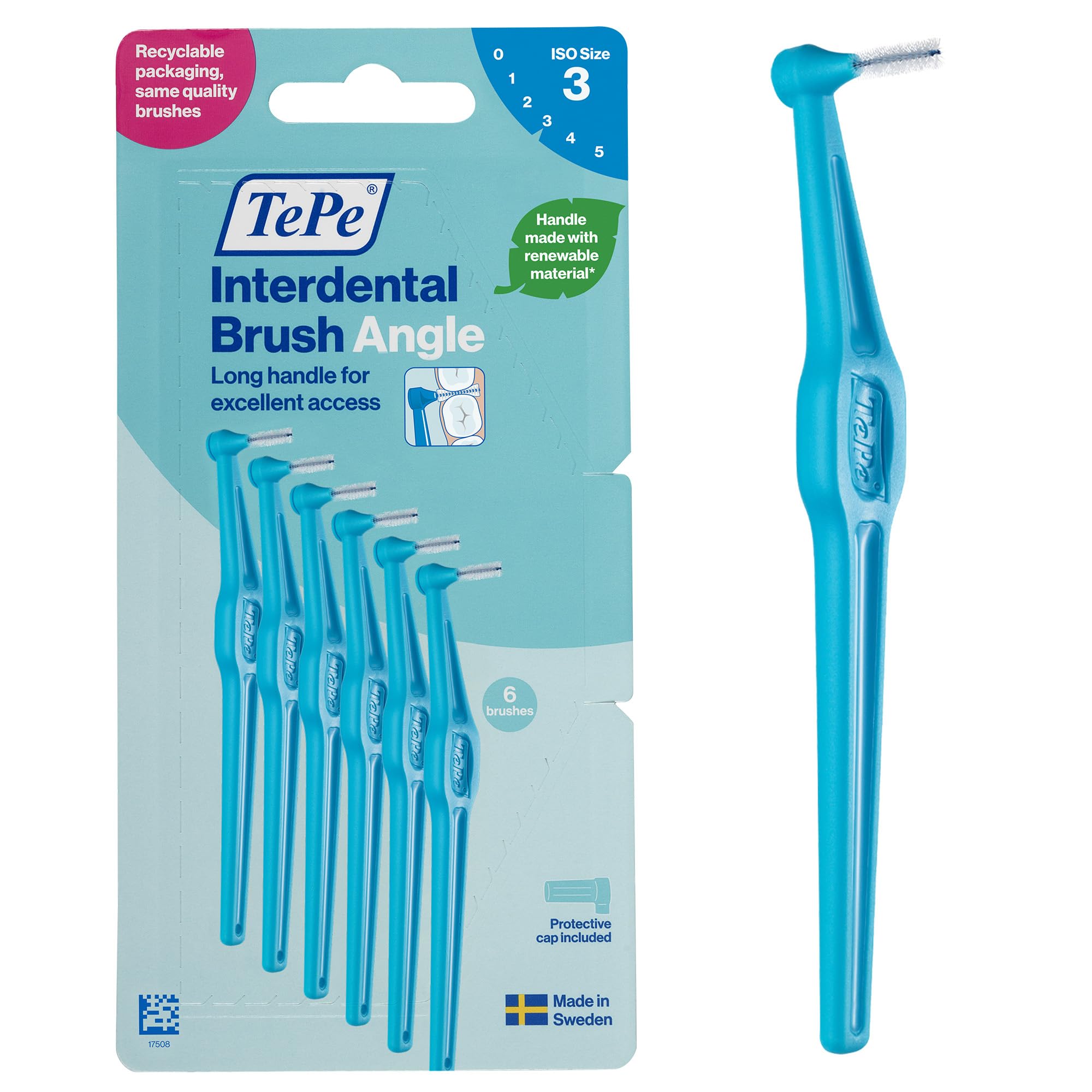 Tepe Unisex Blue Angle Interdental Brush