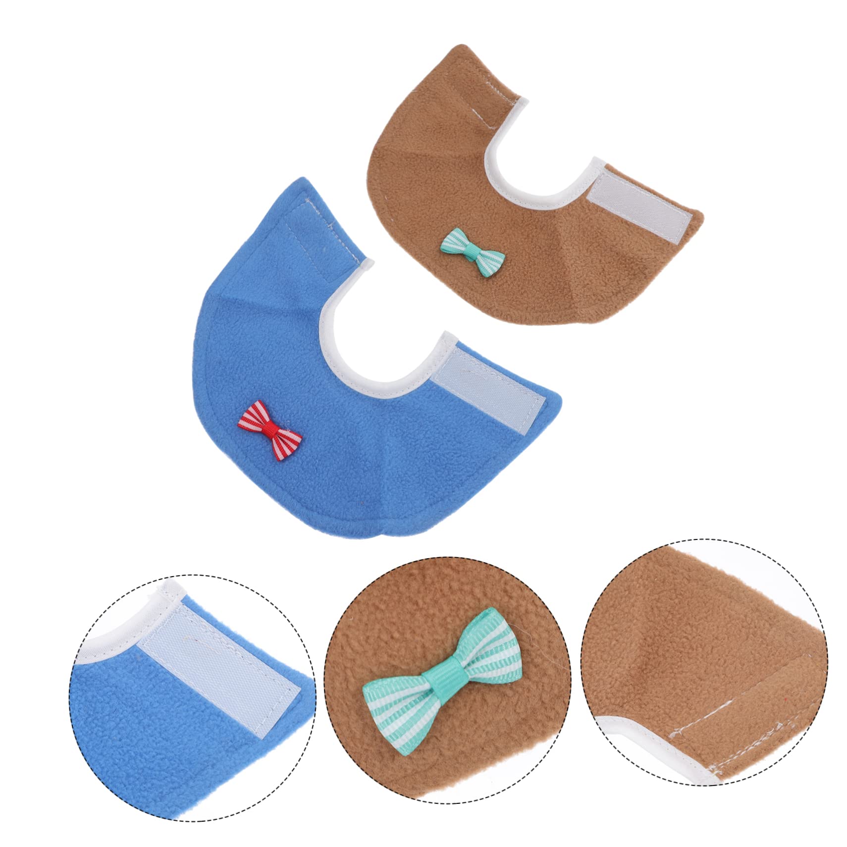 Abaodam Stylish Bird Collar Set Parrot Protective Neck Ring -Pecking Collars for Pet Birds