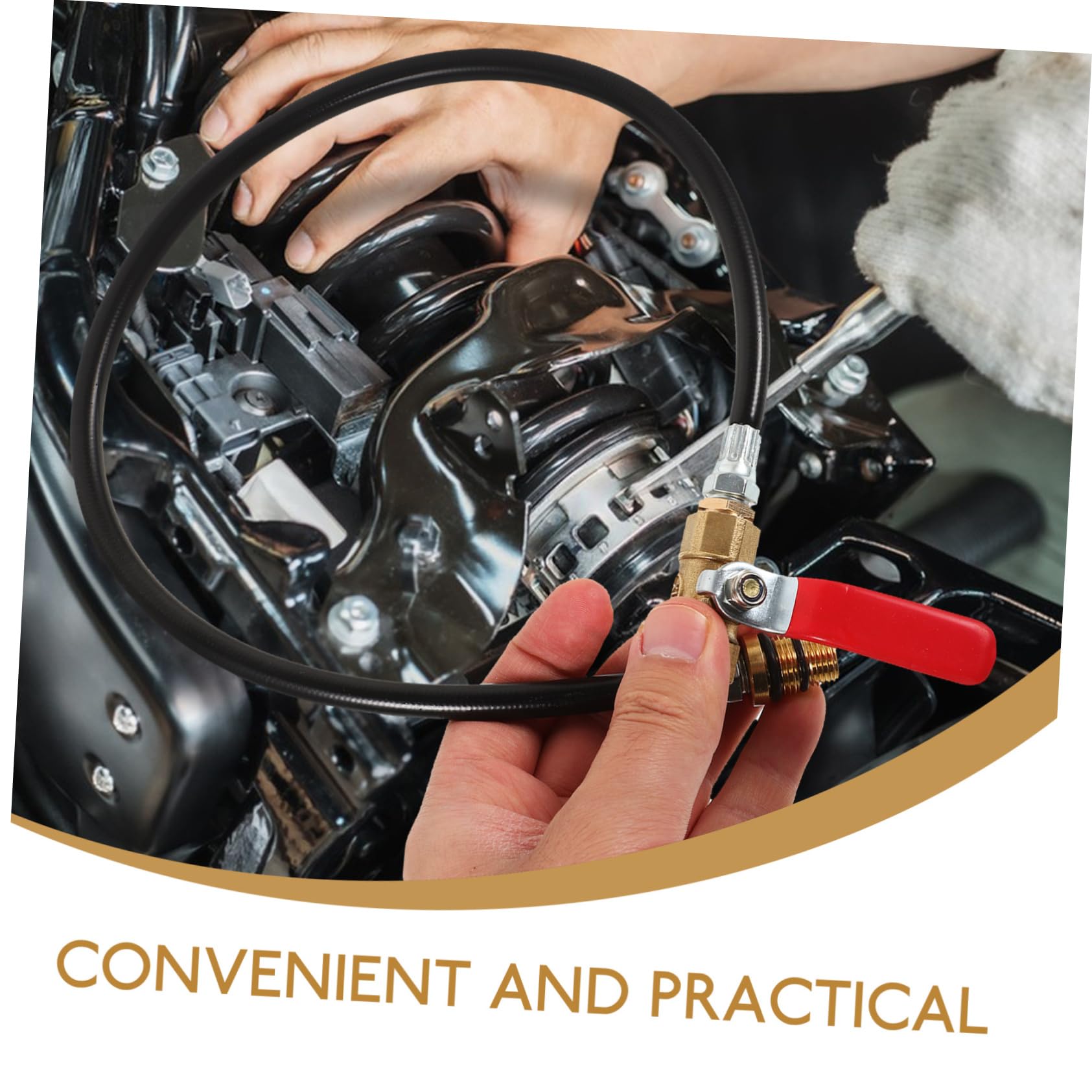 PartyKindom Cylinder Leakage Testing Engine Cylinder Leakage Testing Engine Cylinder Pressurization Tool Versatile Design