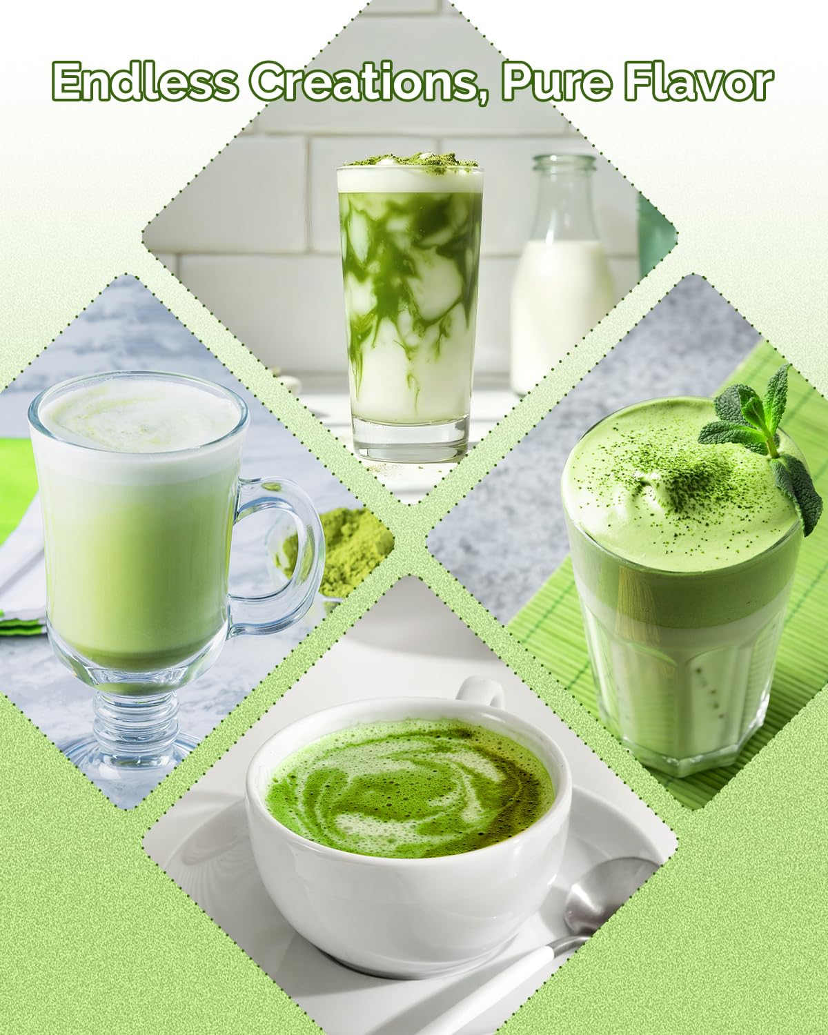 Organic Ceremonial Grade Matcha Green Tea Powder for Cafe Quality Tea Lattes Vegan Gluten-Free 1 06OZ — view 6