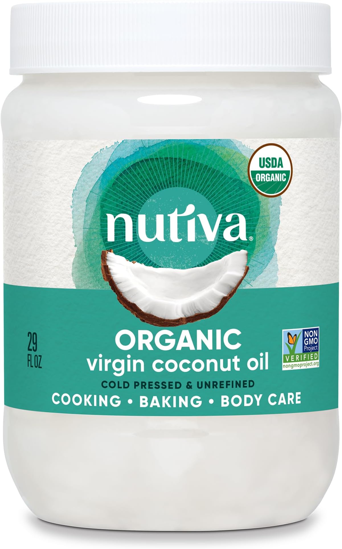 Nutiva, Oil Coconut Organic, 29 Fl Oz