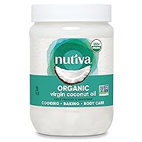 Vista 1 de Nutiva, Aceite de coco orgánico, 29 fl oz