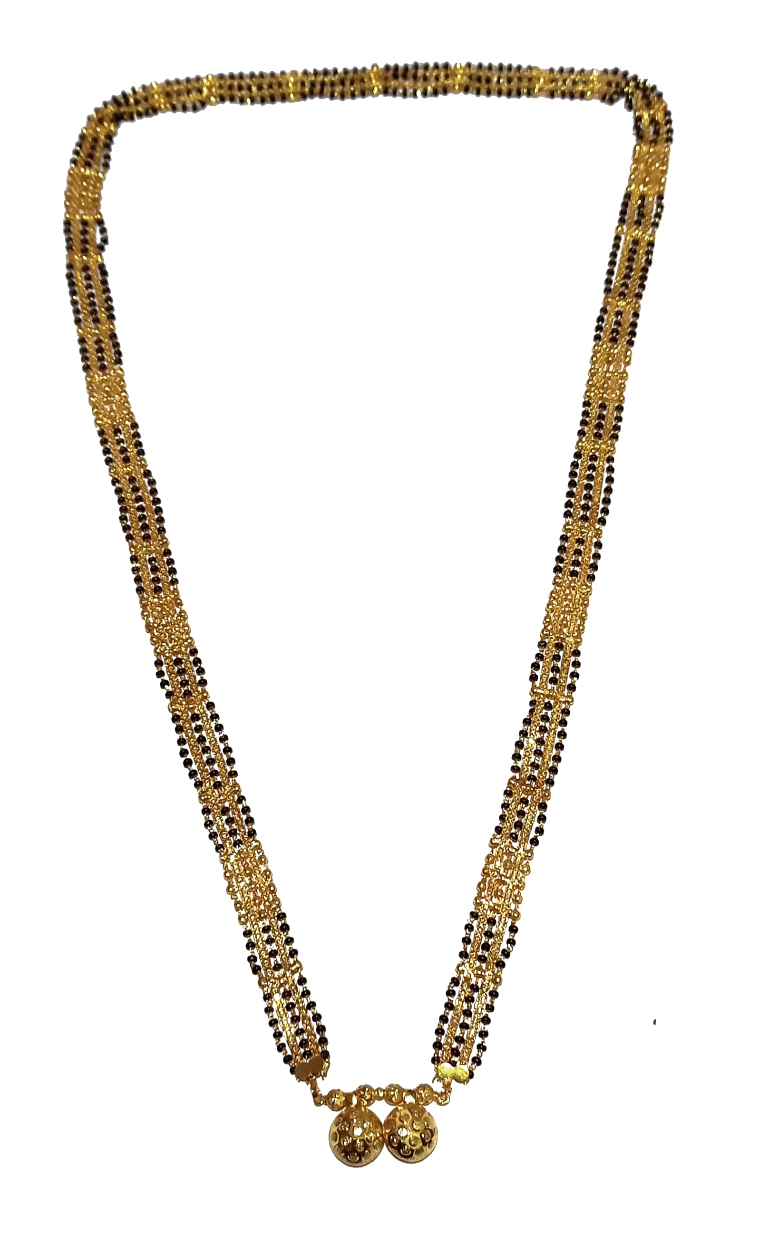 Adhira's Maharashtrain Ganthan mangalsutra tanmaniya vati mangalsutra for Women total length 36 inch(302)-image-11