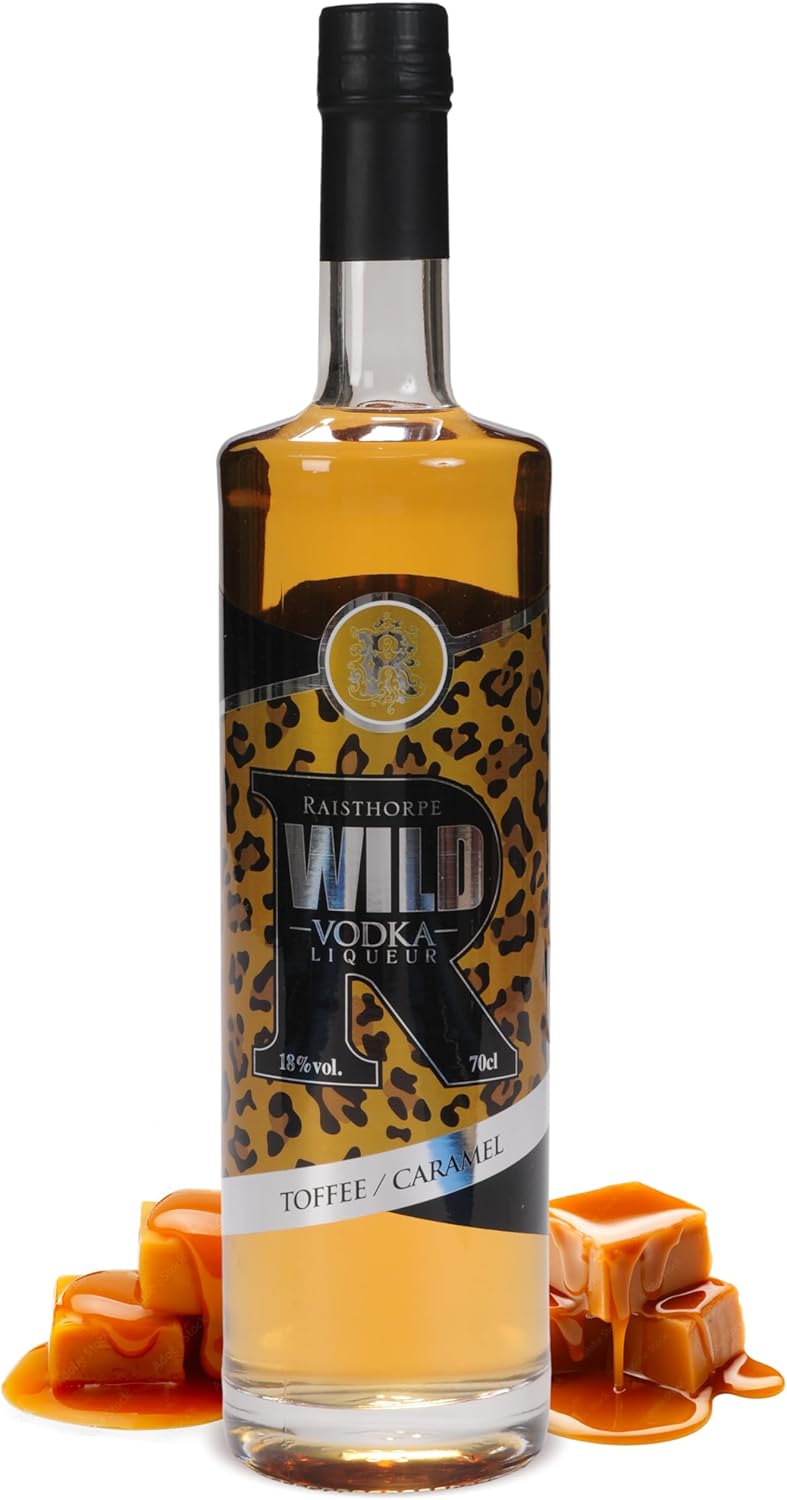 Toffee Caramel Flavoured Vodka Smooth & Tasty Vodka for Cocktails