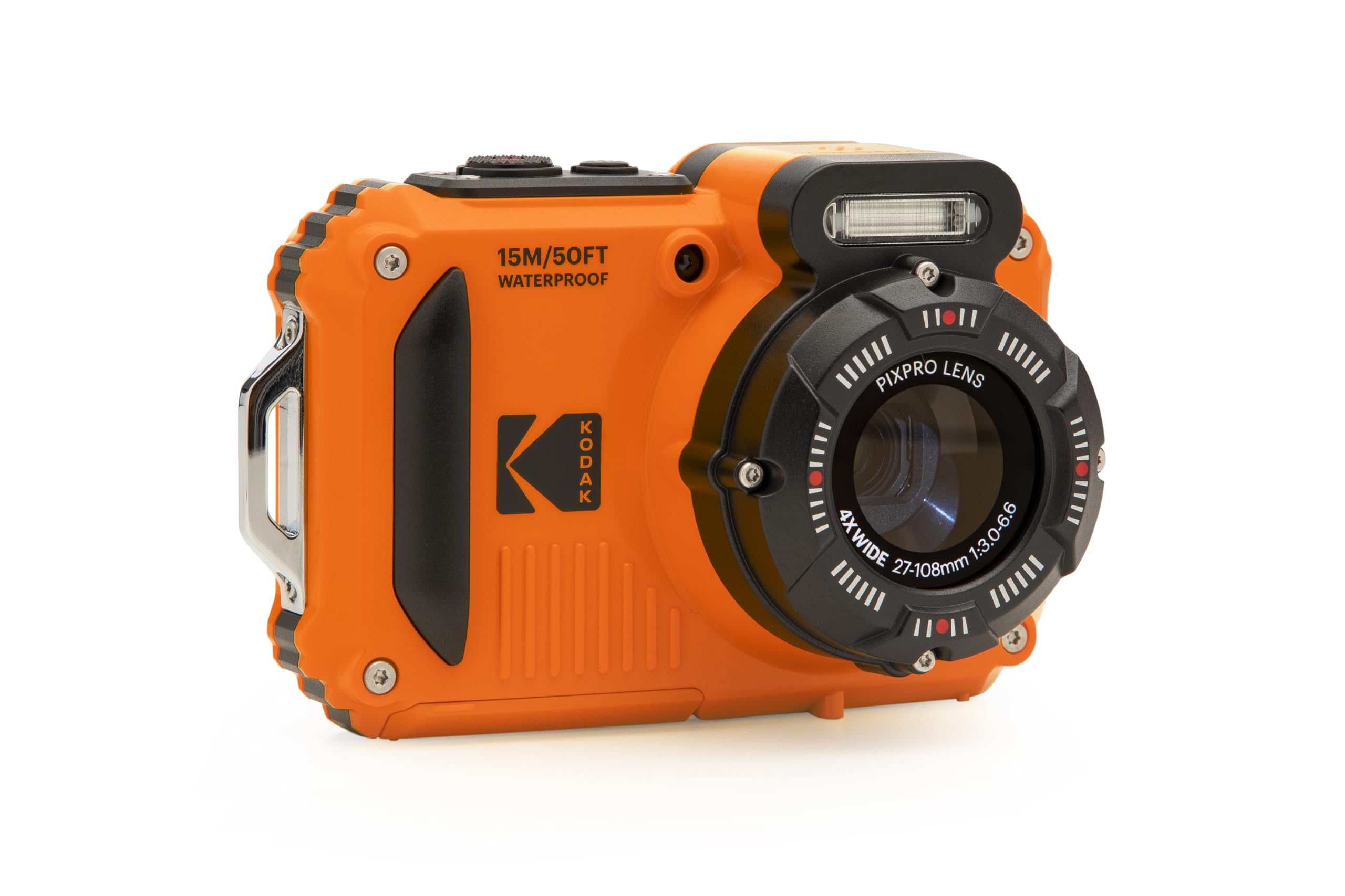 Kodak Pixpro WPZ2 - Fotocamera digitale compatta 16 MPixel, impermeabile e antiurto, colore: Giallo