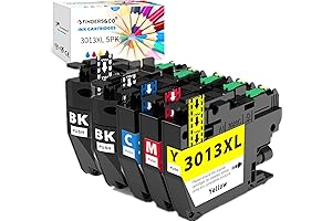 LC3013 Ink Cartridges Replacement for Brother XL Color Ink Use with Brother...