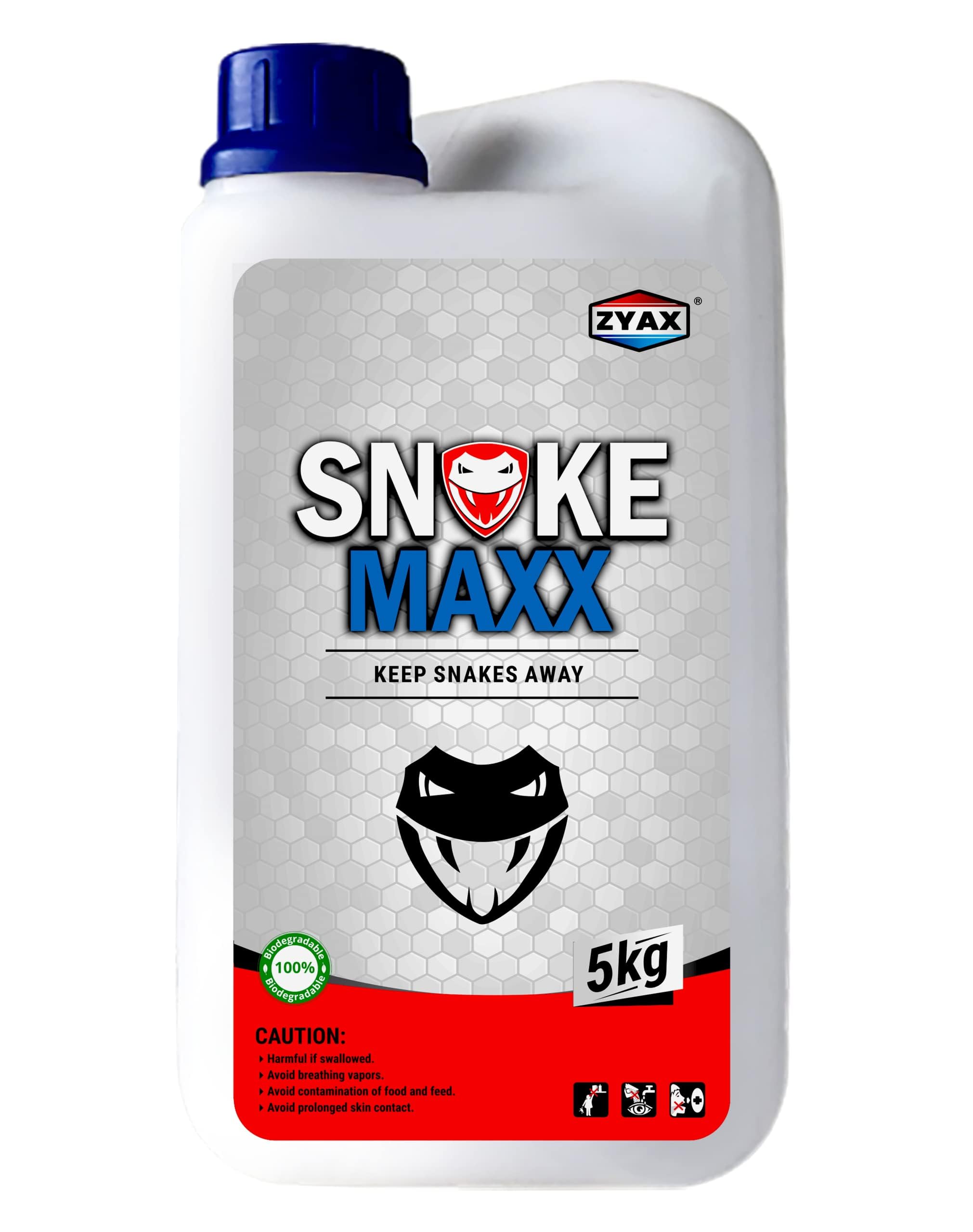 ZYAX Snake Maxx 5 KG Container, Pack of 1, Non-Toxic Biodegradable Pet-Friendly Snake Repellent Powder that Shields, Protects Lawns, Yards, For Outdoor Use Only-image-26
