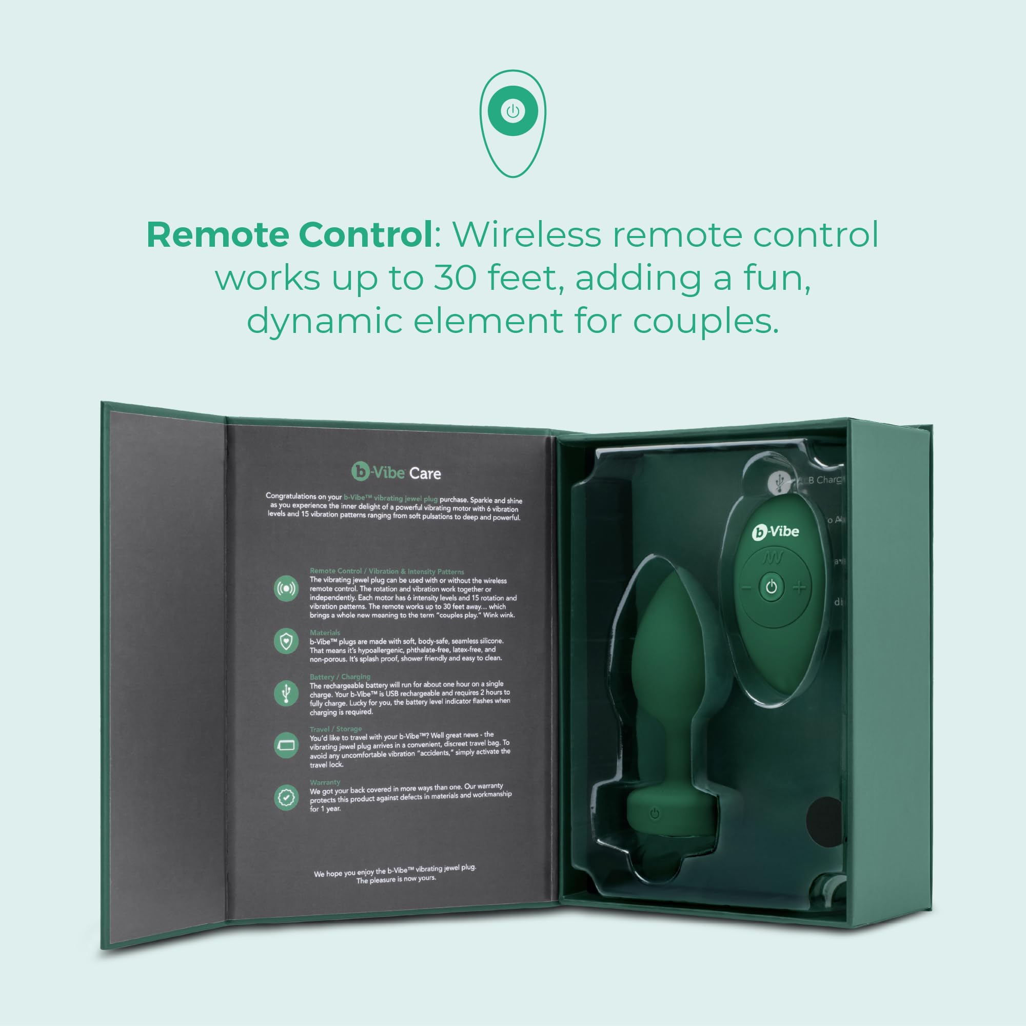 B-Vibe Emerald (M/L)