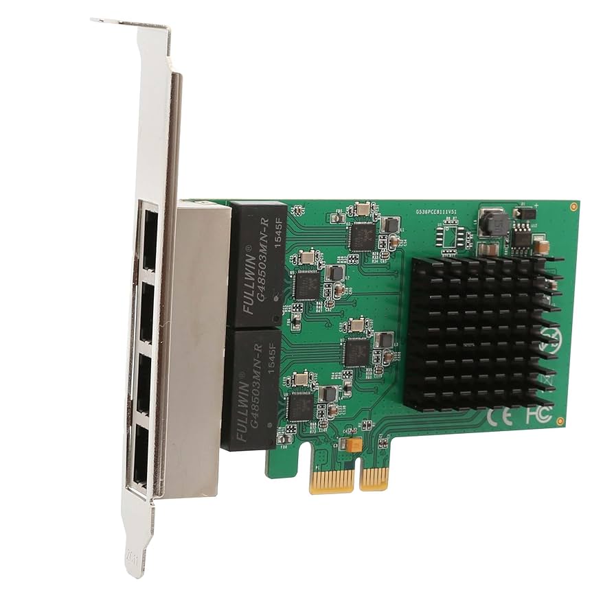 Amazon.com: SYBA Multimedia 4 Port Gigabit Ethernet PCI-e X1