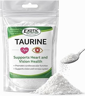 Taurine Powder | Food Topper for Heart, Vision & Daily Wellness | Amino Acid Supplement for Small & Large Pets