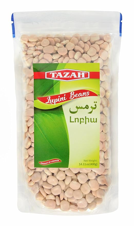 Lupini Beans Dry 14.11oz (400g) Imported Dried Lupin