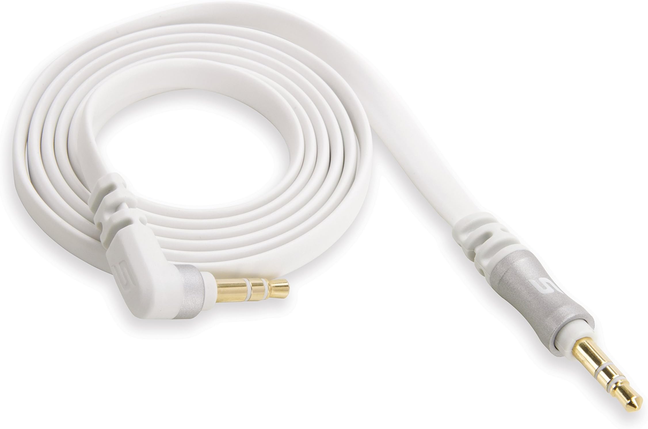 ScoscheFlat-out - Tangle Free 3 ft. Aux Cable - White