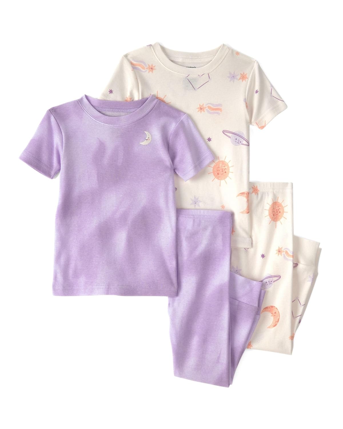 Carter's Girl 4-Piece Pajama Set | Long-Sleeve Sleepwear Sets | Snug Fit with Soft Breathable Cotton Nightwear | Round Nec... - Review, Price and Buying Guide