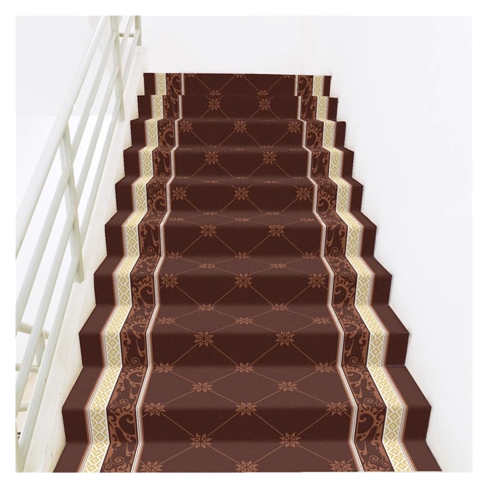 Alfombra de peldaños de escalera antideslizante con grosor de 5 mm