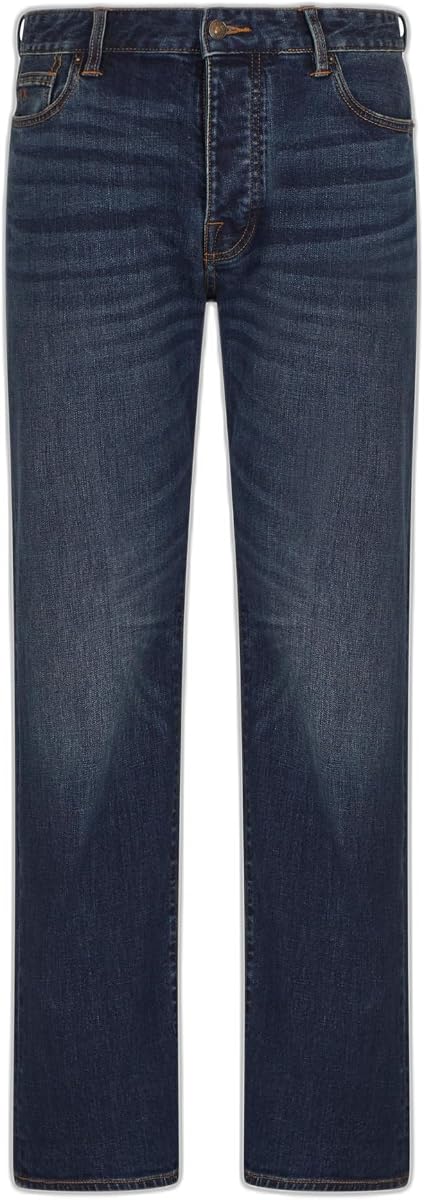 Denim Relaxed Straight Fit Mid azul para hombre