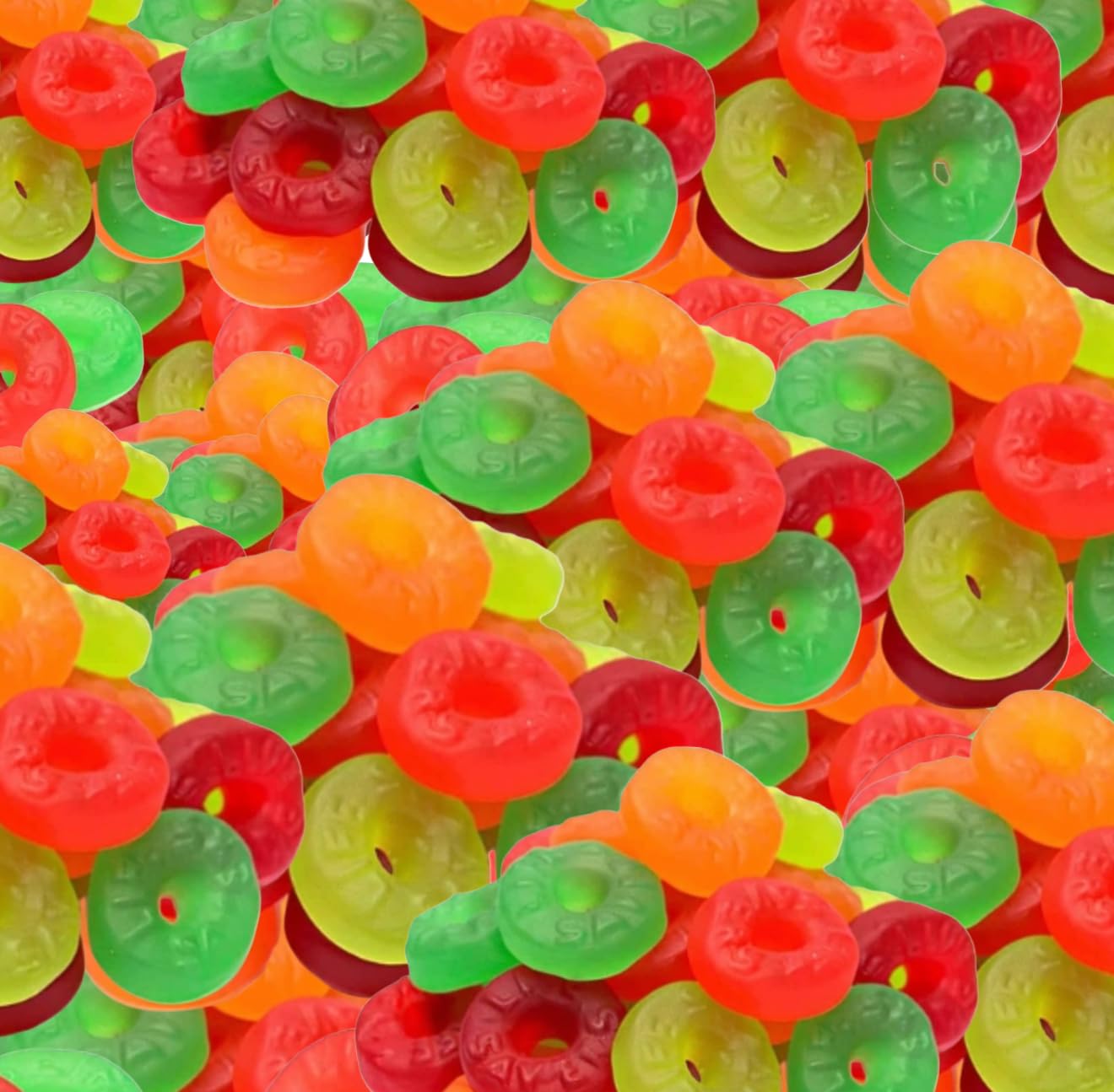 Gummies Candy Variety of Fruity Flavors | (1.8 - LBS, 5 Flavors)