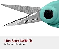 Vista 4 de SINGER 00557 Tijeras de detalle ProSeries de 4-1/2 pulgadas con punta nano