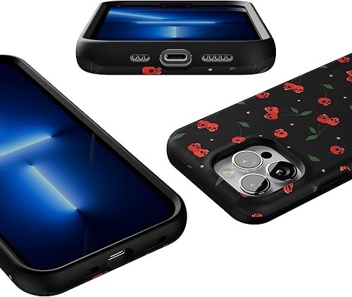 Vista 536 de Casely iPhone 13 Pro Case Compatible with MagSafe Blue Marble Case