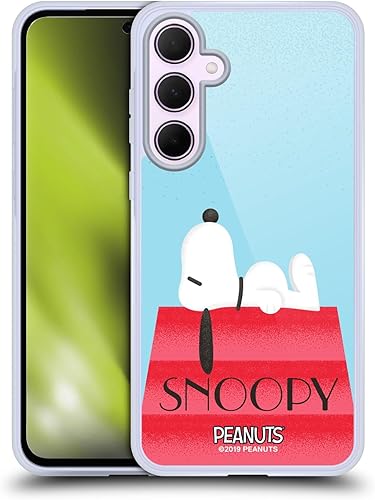 Miniatura 326 de Head Case Designs Funda de gel suave con licencia oficial de Peanuts House Snoopy Deco Dreams compatible con Samsung Galaxy S23 5G Casa,Blue