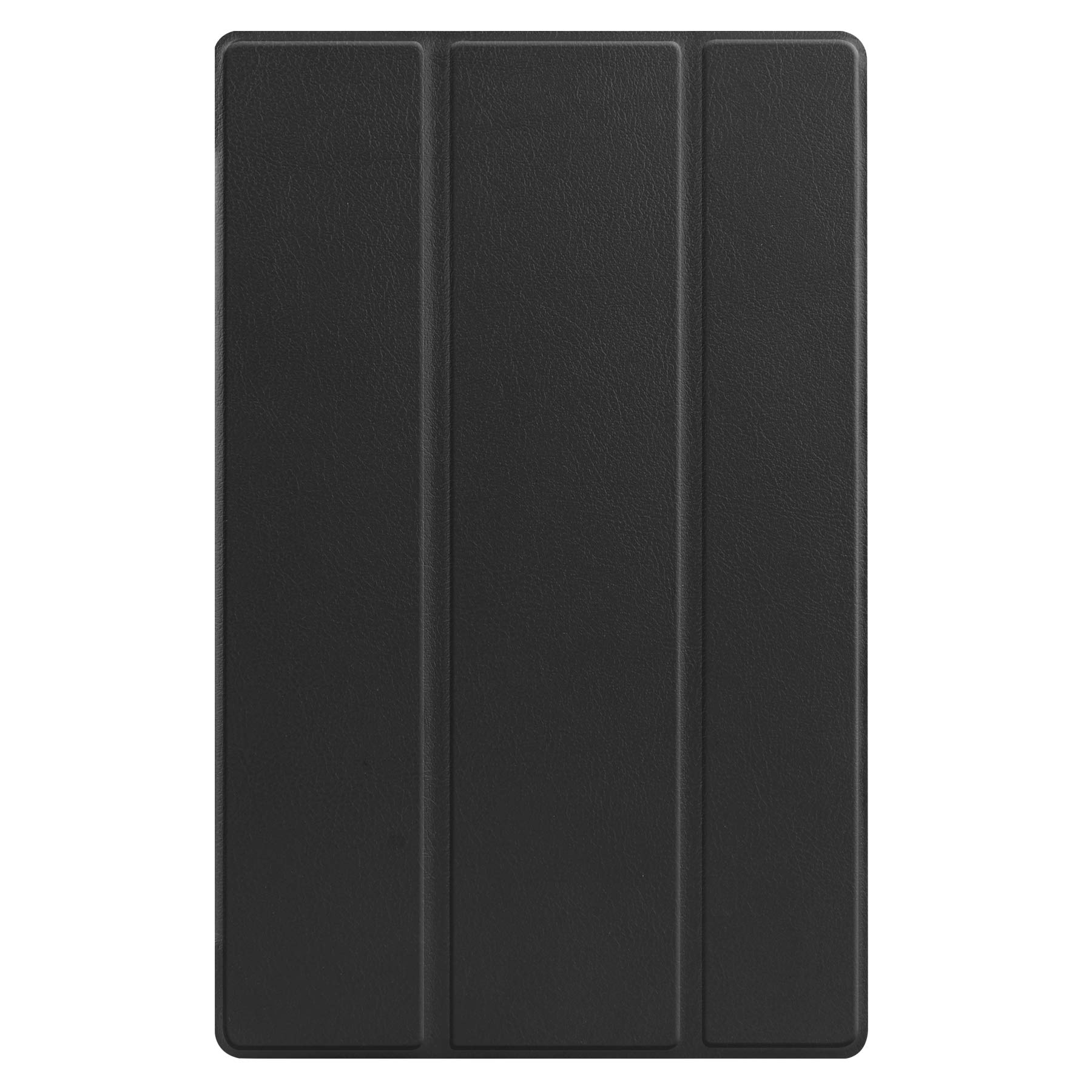 Custodia Sottile Con Supporto Per Lenovo Tab M10 HD (2nd Gen) 10.1 – Cover Smart In PU Con Funzione Sleep/Wake – Nero