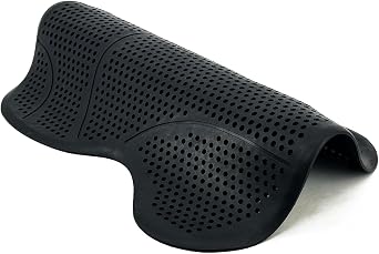 Silicone Gel Saddle Pad for Horses, Non Slip & Shock Absorbing Horse Saddle Pad, Black
