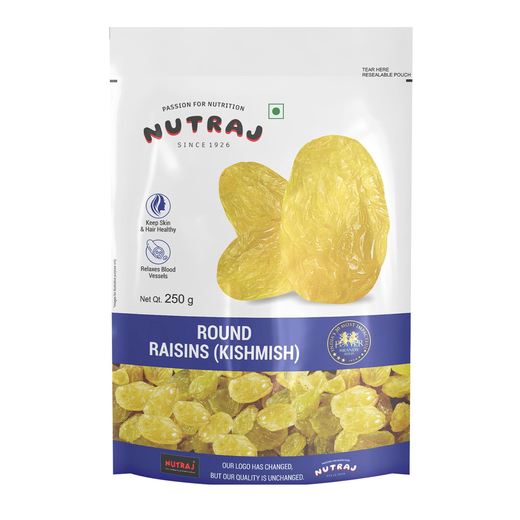 Nutraj Round Raisin (Kishmish) 250g (B071RCBGG8) Amazon Price History, Amazon Price Tracker