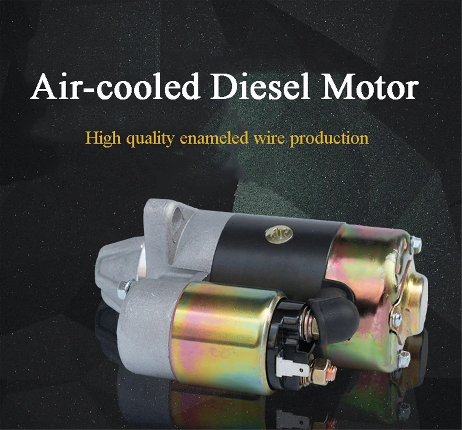 Avviatore for mini motocoltivatore, avviamento elettrico in rame utilizzato sui motori 170F, 178F e 186F, nei generatori Ad alte prestazioni | Forward