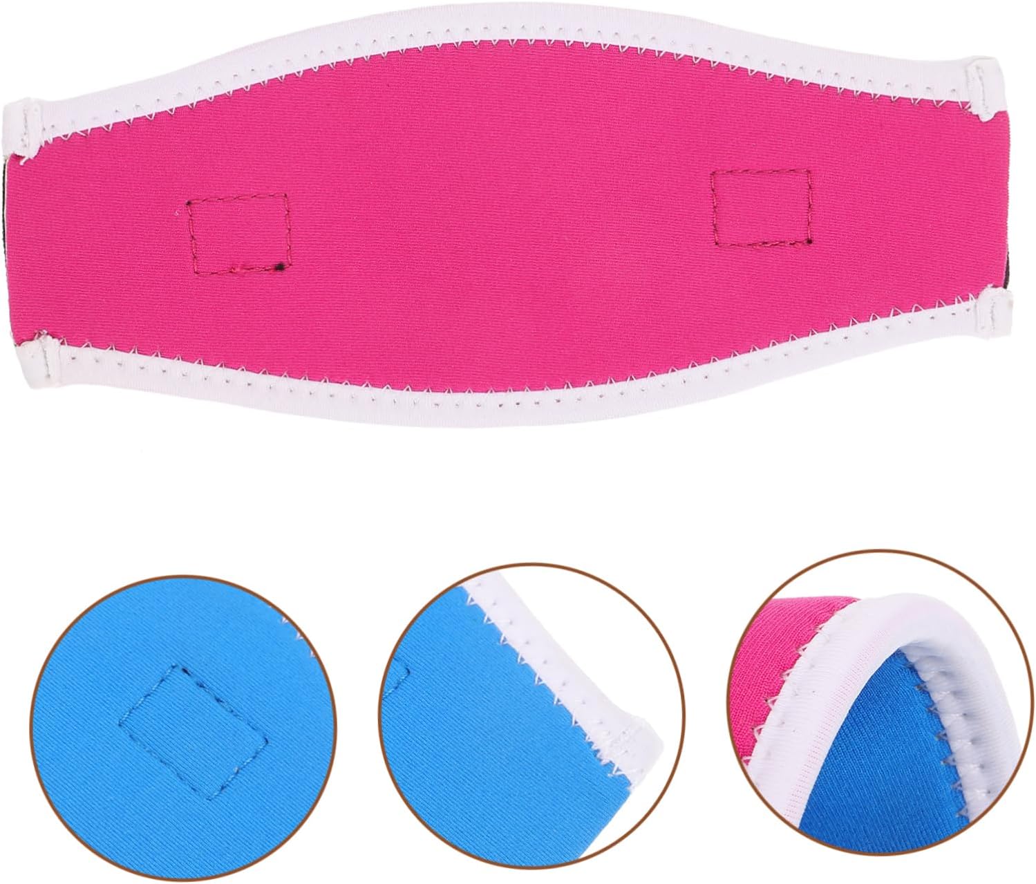 Diving Mask Strap Covers Neoprene Hair Protective Cover for Comfortable Washable and Easy to Use for Snorkeling and Water Sports