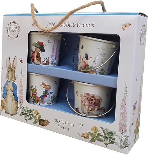 Miniatura 3 de Peter Rabbit - Juego de 4 cubos para huevos