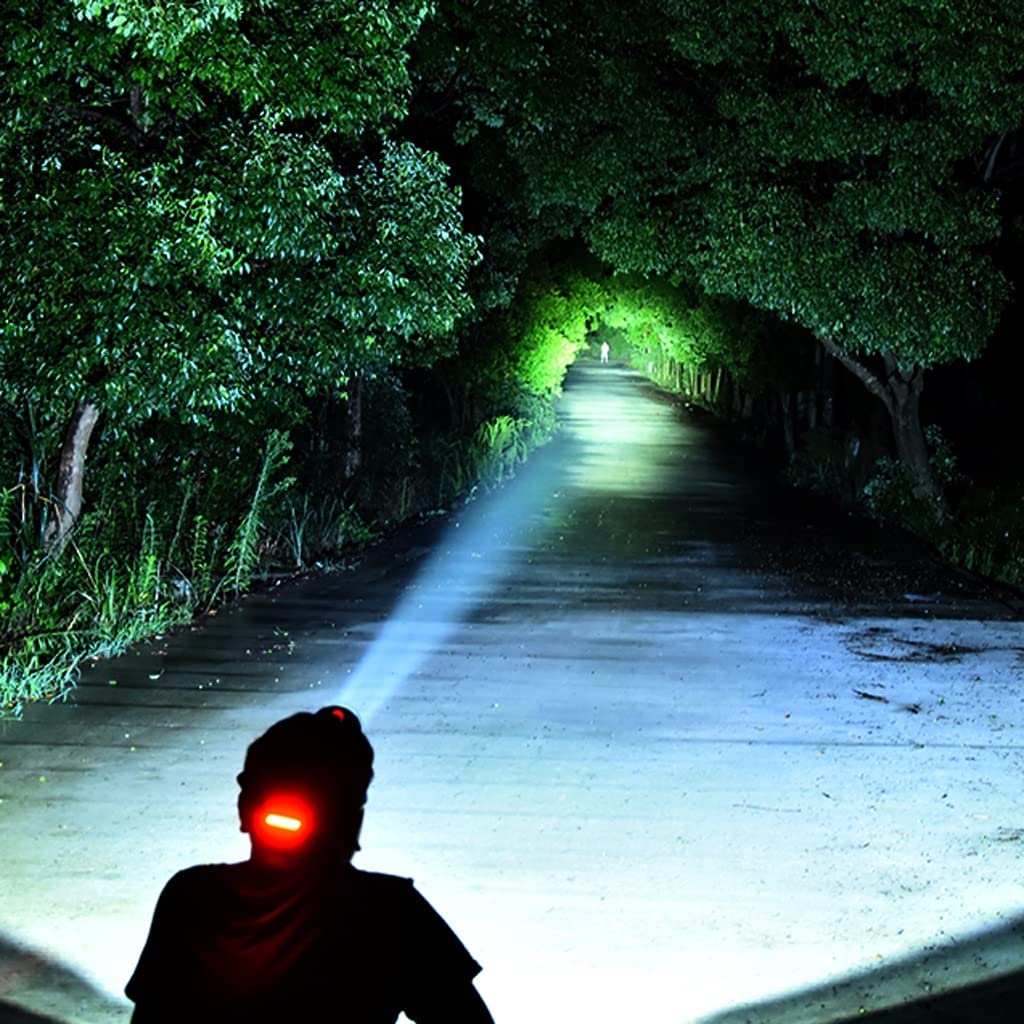 Czołówki， Latarka LED Akumulatorowa, lekka latarka czołowa Latarka czołowa Kask Specjalny stały napowietrzny reflektor roboczy Akumulator Wodoodporna lampa górnicza Silne światło Ładowanie Zoom Reflek
